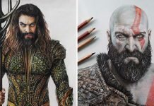 วัยรุ่นไทย สร้างผลงานการระบายสีไม้ ฝีมือระดับอินเตอร์จริงๆ